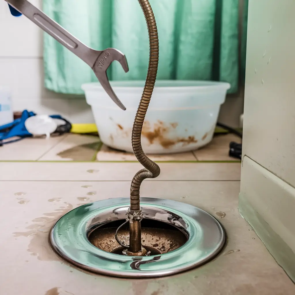 Bathroom Drain Unclogging in Brea